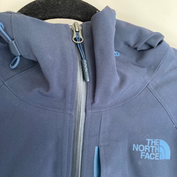 North Face Apex Flex Gore Tex Navy Jacket / Men's S - Picture 3 of 7